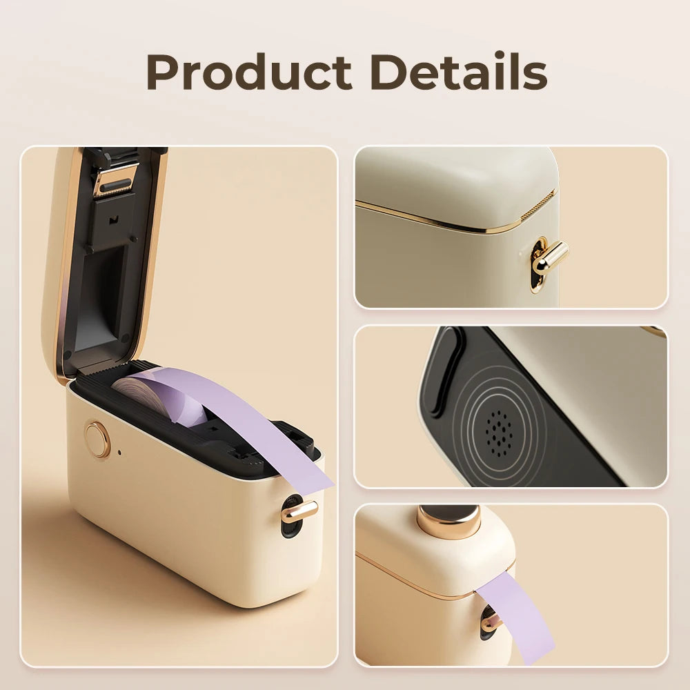 Niimbot D110/D11/H1S Mini Thermal Label Printer Portable Paper Maker Wireless Sticker Machine Inkless Labeller for Office Home