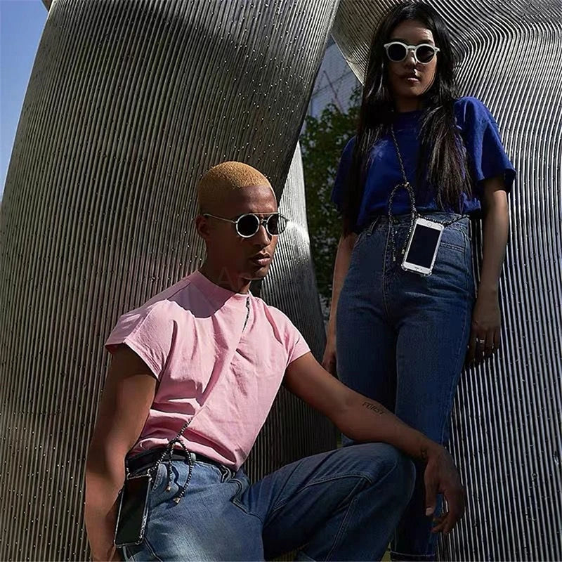 Fashion Crossbody Strap Lanyard Cord Phone Case On For Xiaomi Poco F3 X3 Nfc Pro M3 Necklace Silicone Soft Tpu Clear Back Cover