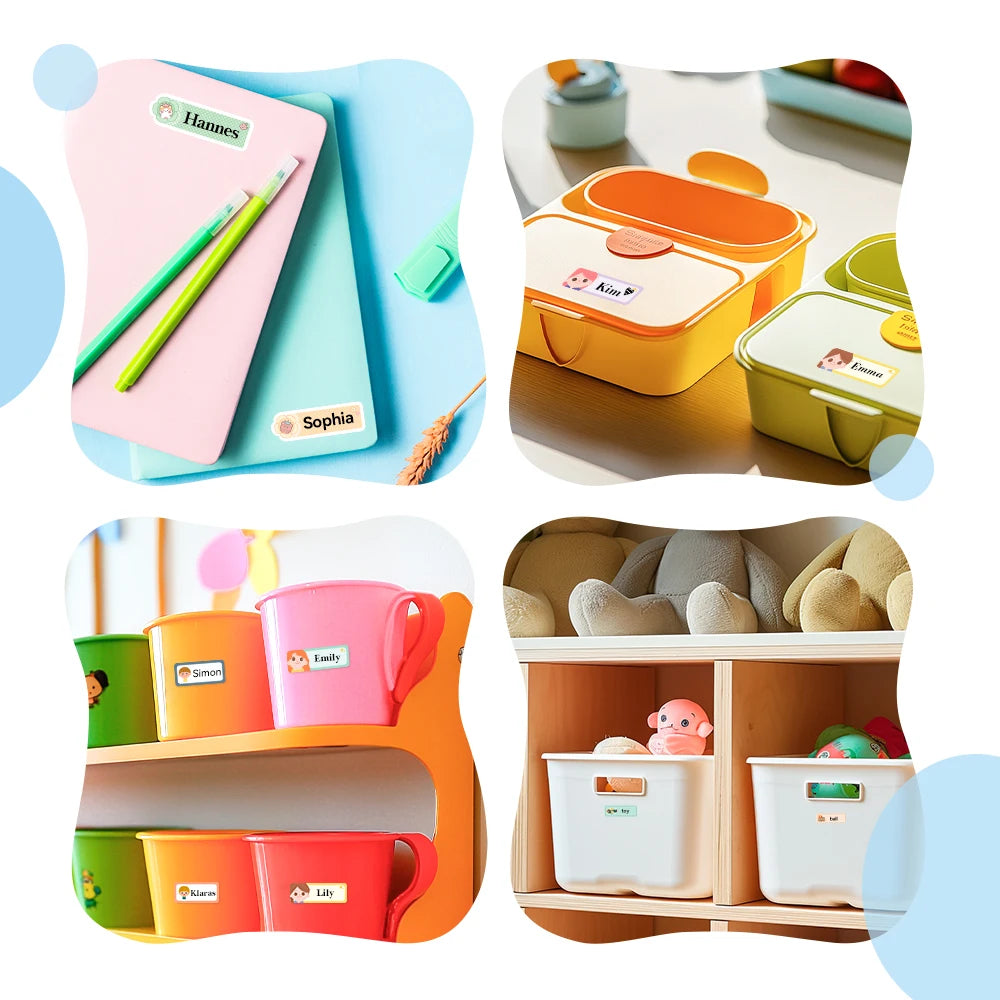 Niimbot D110/D11/H1S Mini Thermal Label Printer Portable Paper Maker Wireless Sticker Machine Inkless Labeller for Office Home