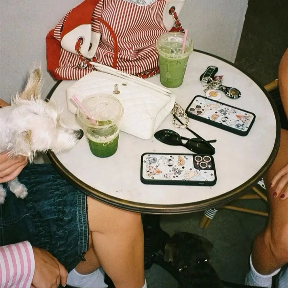 Wildflower Cartoon cute phone case iPhone Animal Fruit Flower Creative 13 Pro 14 Pro 15 Pro WF Strawberry phone case