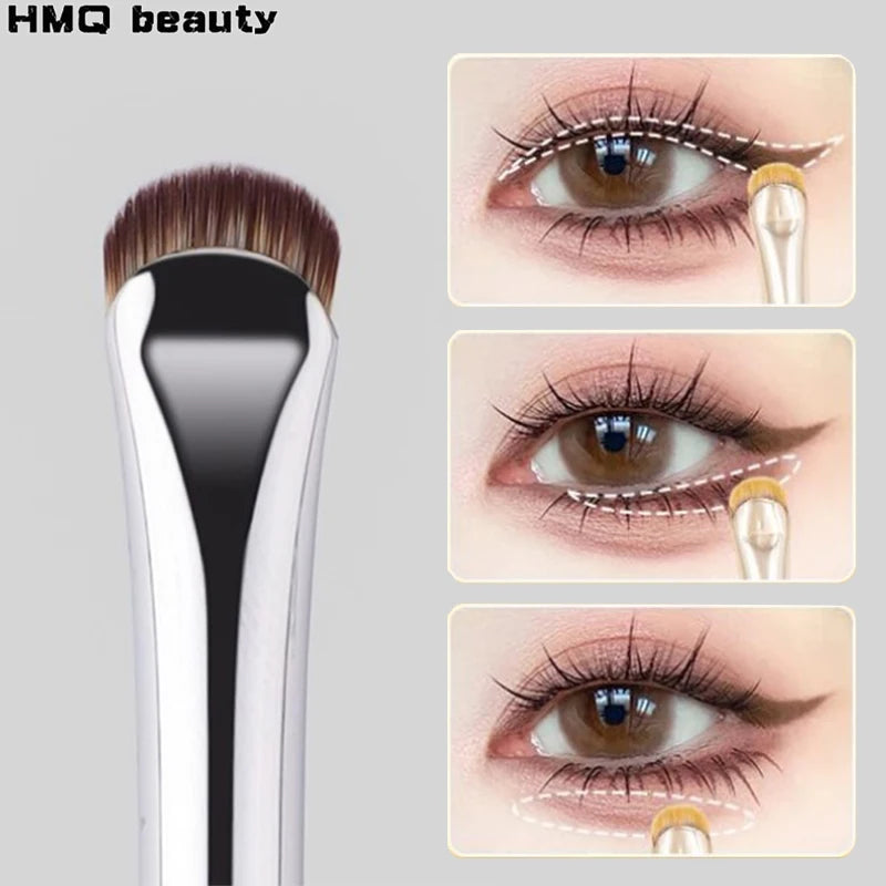 2/1pcs Curved Eyeliner Makeup Brushes Eye Makeup Smudge Tools Precision Soft Eyeshadow Brush Sharp Thin Small Eye Cosmetic Tools