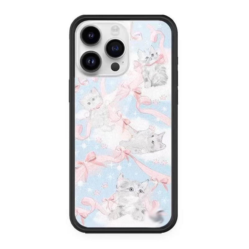 Wildflower Cartoon cute phone case iPhone Animal Fruit Flower Creative 13 Pro 14 Pro 15 Pro WF Strawberry phone case