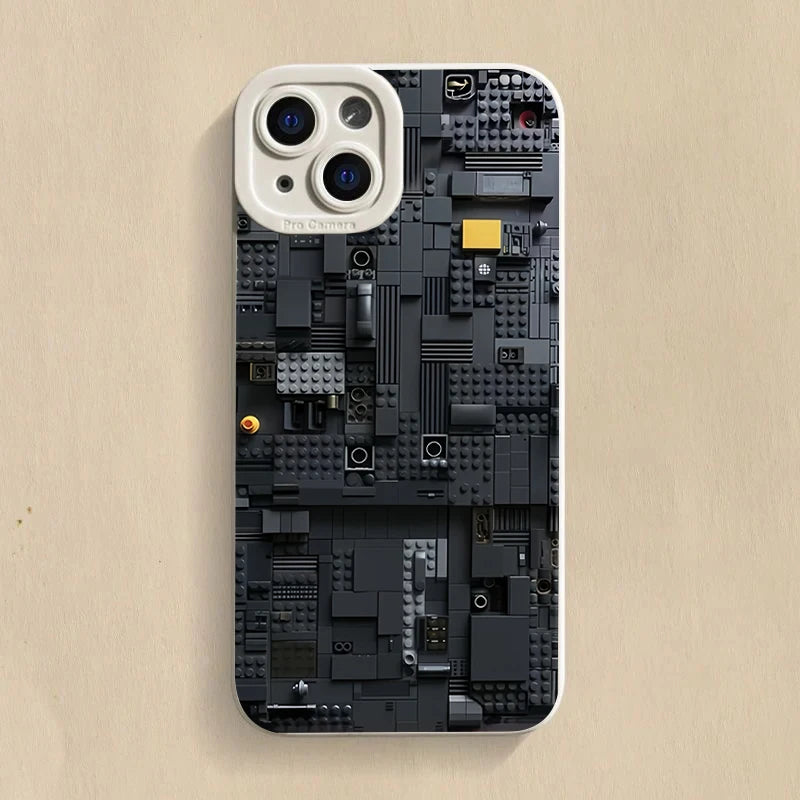 Creative Circuit Board Pattern Phone Case For Samsung Galaxy S25 S24 S23 S22 Ultra Plus FE A16 A06 A26 A54 A33 A34 Soft Cover