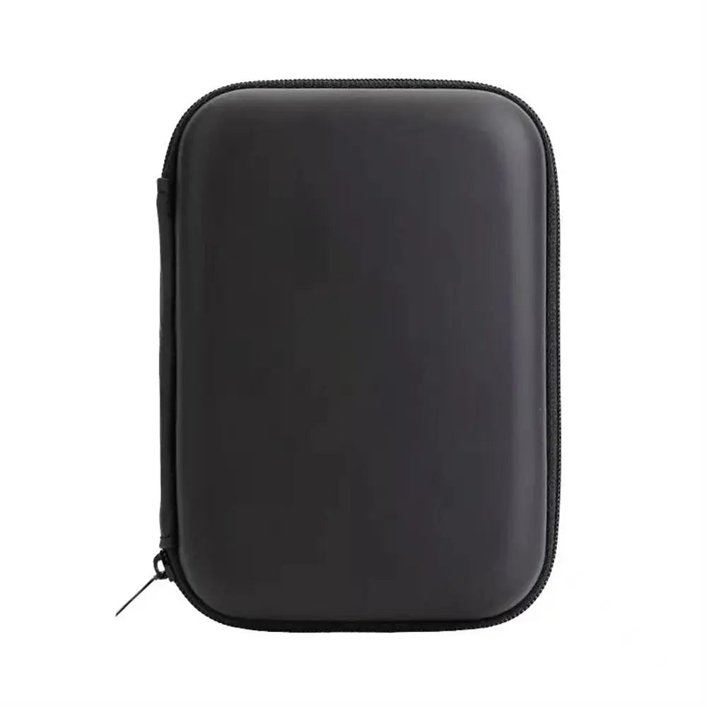 EVA Mobile Phone Charger Zipper Bag Protection Case Hard Disk Data Cable Headphone Storage Pocket Pouch Electronic Accessories