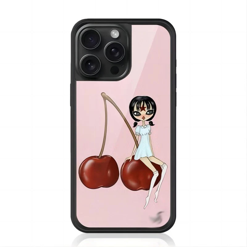 Wildflower Cartoon cute phone case iPhone Animal Fruit Flower Creative 13 Pro 14 Pro 15 Pro WF Strawberry phone case