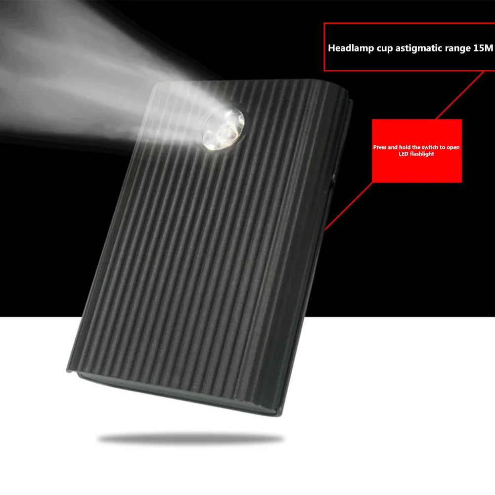 4x18650 Battery Holder DIY Digital Display Fast Charging Mobile Power Bank with LED Flashlight 18650 Battery Charger Storage Box