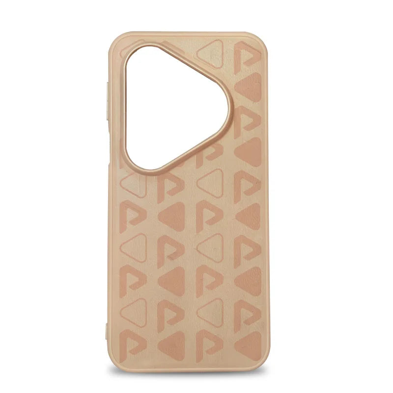 Same Color Printed Leather Phone Case for Huawei Pura 80 Pro P70 Pro Plus Pura 70 Ultra Luxury Large Hole Lens Protective Cover