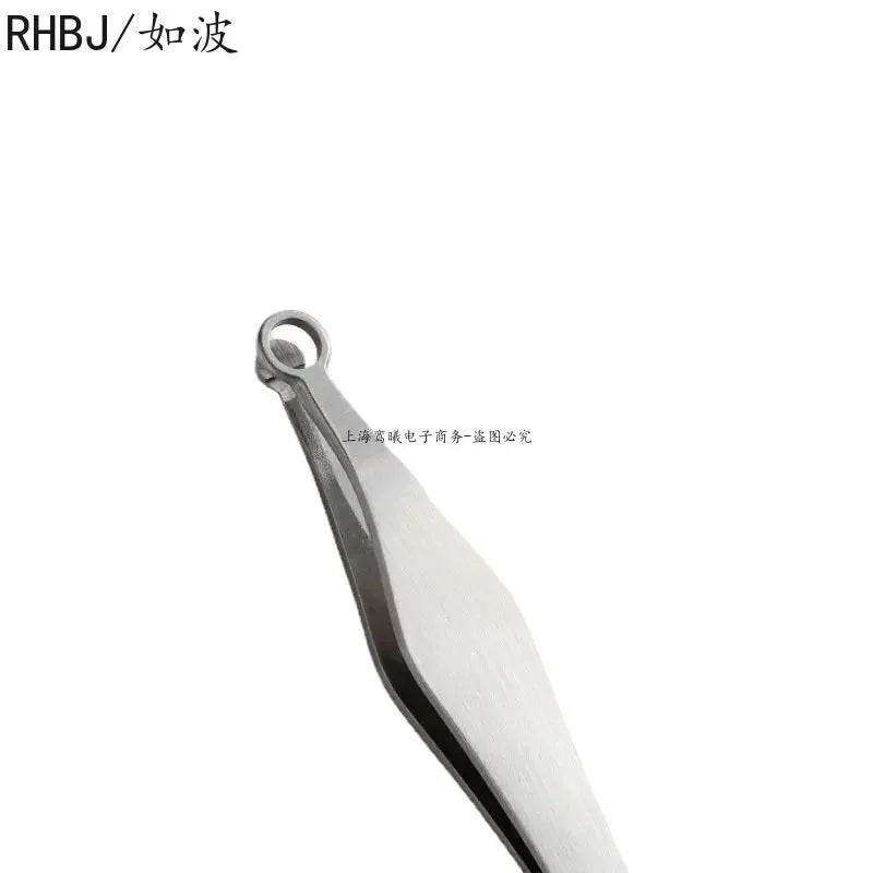 Universal Nose Hair Trimming Tweezers Stainless Steel Eyebrow Nose Hair Cut Manicure Facial Trimming Makeup Scissors Trimmer