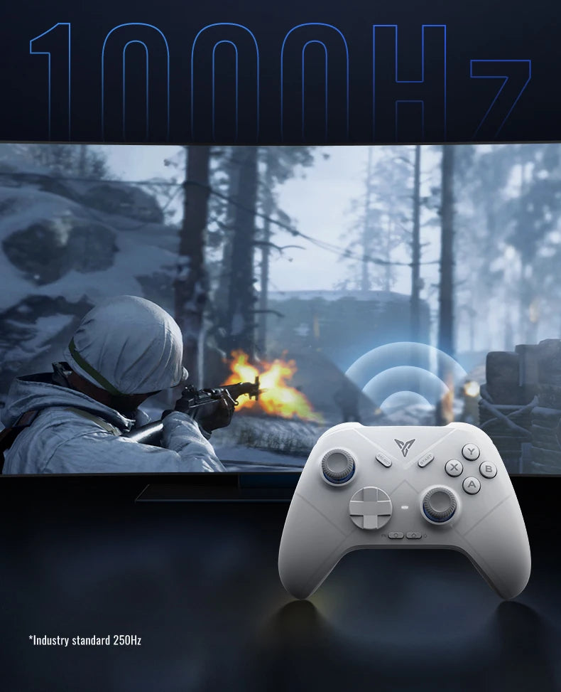 Flydigi Direwolf 3 Wireless Gaming Controller 1000Hz Self-develped lever joystick for PC NINTENDO SWITCH Android iOS Phone