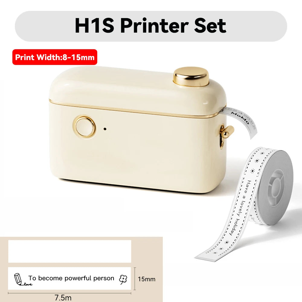 Niimbot D110/D11/H1S Mini Thermal Label Printer Portable Paper Maker Wireless Sticker Machine Inkless Labeller for Office Home