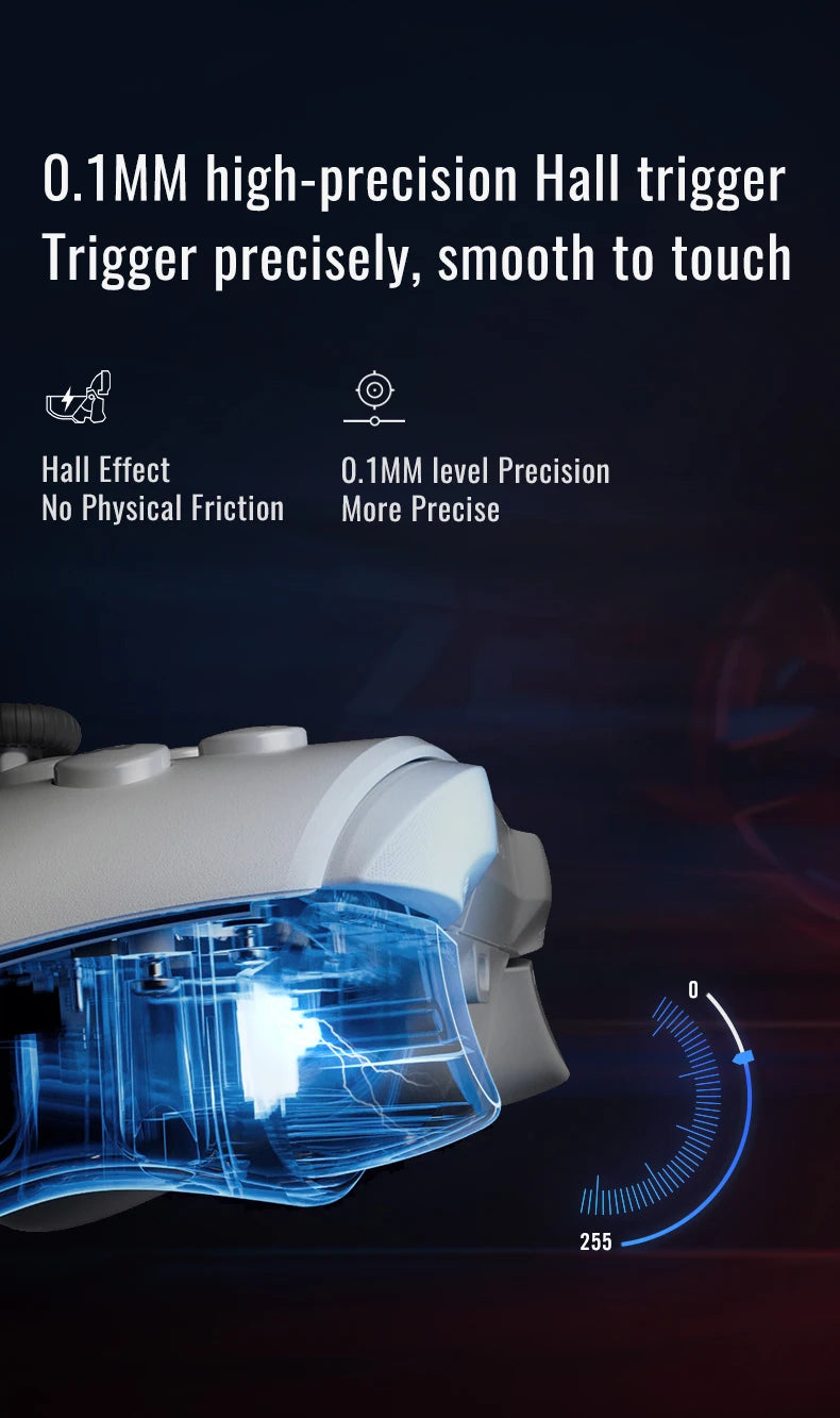 Flydigi Direwolf 3 Wireless Gaming Controller 1000Hz Self-develped lever joystick for PC NINTENDO SWITCH Android iOS Phone