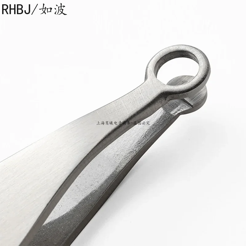 Universal Nose Hair Trimming Tweezers Stainless Steel Eyebrow Nose Hair Cut Manicure Facial Trimming Makeup Scissors Trimmer