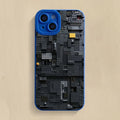 Creative Circuit Board Pattern Phone Case For Samsung Galaxy S25 S24 S23 S22 Ultra Plus FE A16 A06 A26 A54 A33 A34 Soft Cover
