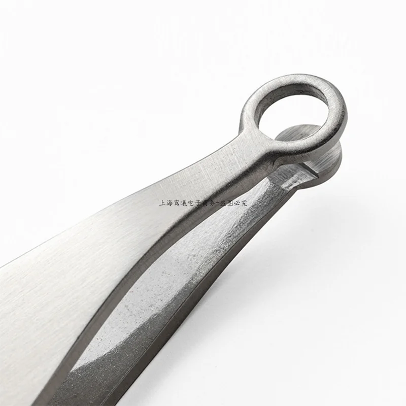 Universal Nose Hair Trimming Tweezers Stainless Steel Eyebrow Nose Hair Cut Manicure Facial Trimming Makeup Scissors Trimmer